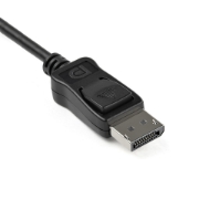 Picture of StarTech.com DisplayPort to VGA Adapter - Active DP to VGA Converter - 1080p Video - Durable - DP/DP++ Source to VGA Monitor Cable Adapter Dongle - DP 1.2 to VGA - Latching DP Connector
