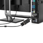 Picture of StarTech.com DisplayPort to VGA Adapter - Active DP to VGA Converter - 1080p Video - Durable - DP/DP++ Source to VGA Monitor Cable Adapter Dongle - DP 1.2 to VGA - Latching DP Connector