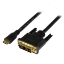 Picture of StarTech.com 2m (6.6 ft) Mini HDMI to DVI Cable - DVI-D to HDMI Cable (1920x1200p) - 19 Pin HDMI Mini Male to DVI-D Male - Digital Monitor Cable Adapter M/M - Mini HDMI to DVI Adapter