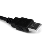 Picture of StarTech.com 6ft (1.8m) 1-Port Professional USB to Serial Adapter Cable with COM Retention, USB to RS232 Adapter - TAA