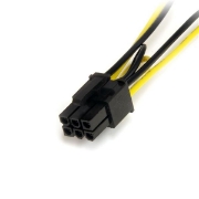 Picture of StarTech.com 6in SATA Power to 6 Pin PCI Express Video Card Power Cable Adapter