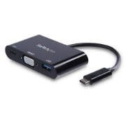Picture of StarTech.com USB-C VGA Multiport Adapter - USB 3.0 Port - 60W PD