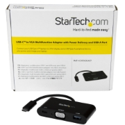 Picture of StarTech.com USB-C VGA Multiport Adapter - USB 3.0 Port - 60W PD