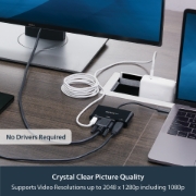Picture of StarTech.com USB-C VGA Multiport Adapter - USB 3.0 Port - 60W PD