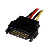 Picture of StarTech.com 12in SATA to LP4 Power Cable Adapter - F/M