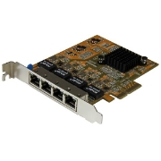 Picture of StarTech.com 4-Port PCIe Gigabit Network Adapter Card