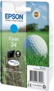 Picture of Epson Golf ball Singlepack Cyan 34 DURABrite Ultra Ink