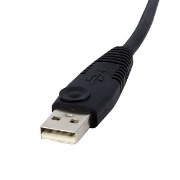 Picture of StarTech.com 10ft 4-in-1 USB Dual Link DVI-D KVM Switch Cable w/ Audio & Microphone
