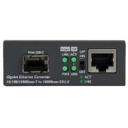 Picture of StarTech.com Gigabit Ethernet Fiber Media Converter with Open SFP Slot