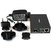 Picture of StarTech.com Gigabit Ethernet Fiber Media Converter with Open SFP Slot