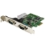 Picture of StarTech.com 2-Port PCI Express Serial Card with 16C1050 UART - RS232