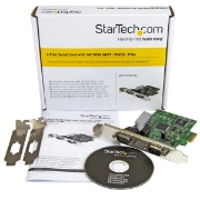 Picture of StarTech.com 2-Port PCI Express Serial Card with 16C1050 UART - RS232