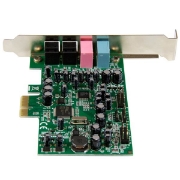 Picture of StarTech.com 7.1 Channel Sound Card - PCI Express, 24-bit, 192KHz