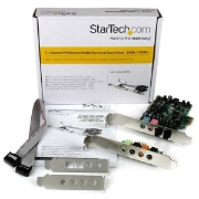 Picture of StarTech.com 7.1 Channel Sound Card - PCI Express, 24-bit, 192KHz