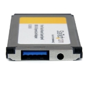Picture of StarTech.com 1 Port Flush Mount ExpressCard SuperSpeed USB 3.0 Card Adapter with UASP Support