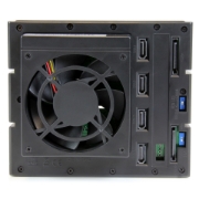 Picture of StarTech.com 4 Bay Aluminum Trayless Hot Swap Mobile Rack Backplane for 3.5in SAS II/SATA III - 6 Gbps HDD