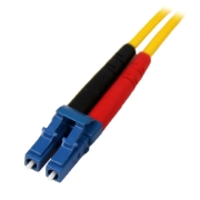 Picture of StarTech.com 4m Fiber Optic Cable - Single-Mode Duplex 9/125 LSZH Fiber Jumper Cord - LC/LC