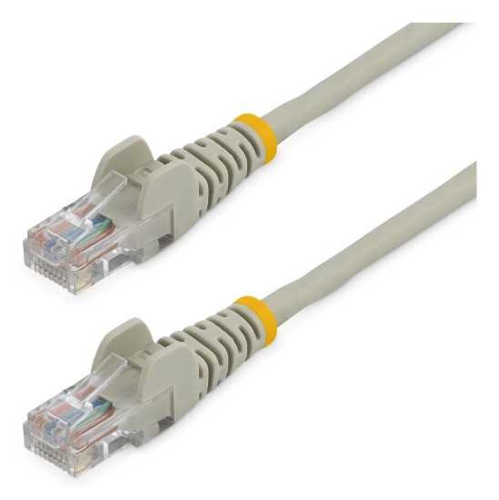 Picture of StarTech.com Cat5e Ethernet Patch Cable with Snagless RJ45 Connectors - 0.5 m, Gray