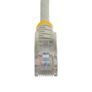 Picture of StarTech.com Cat5e Ethernet Patch Cable with Snagless RJ45 Connectors - 0.5 m, Gray