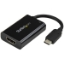 Picture of StarTech.com USB C to HDMI 2.0 Adapter with Power Delivery - 4K 60Hz USB Type-C to HDMI Display Video Converter - 60W PD Pass-Through Charging Port - Thunderbolt 3 Compatible - Black