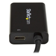 Picture of StarTech.com USB C to HDMI 2.0 Adapter with Power Delivery - 4K 60Hz USB Type-C to HDMI Display Video Converter - 60W PD Pass-Through Charging Port - Thunderbolt 3 Compatible - Black