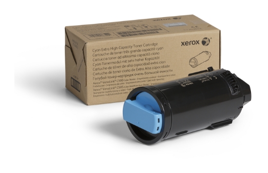 Picture of Xerox Genuine ® VersaLink® C500 Color Printer​/​C505 Color Multifunction Printer Cyan Extra High capacity Toner Cartridge (9000 Pages) - 106R03873