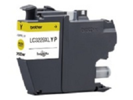 Picture of Brother LC-3229XLYP ink cartridge Original High (XL) Yield Yellow