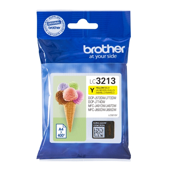 Picture of Brother LC3213Y ink cartridge 1 pc(s) Original Yellow