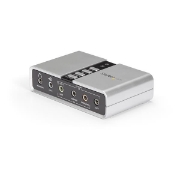 Picture of StarTech.com 7.1 USB Audio Adapter External Sound Card with SPDIF Digital Audio