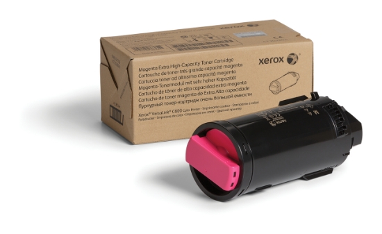 Picture of Xerox Genuine ® VersaLink® C600 Color Printer Magenta Extra High capacity Toner Cartridge (16800 Pages) - 106R03921