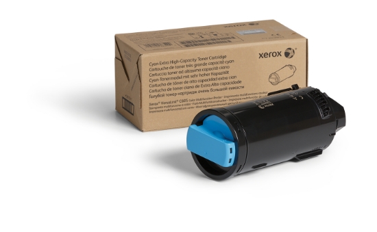 Picture of Xerox Genuine ® VersaLink® C605 Color Multifunction Printer Cyan Extra High capacity Toner Cartridge (16800 Pages) - 106R03932