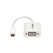 Picture of StarTech.com USB-C to VGA Adapter - White