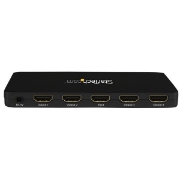 Picture of StarTech.com 4K HDMI 4-Port Video Splitter – 1x4 HDMI Splitter w/ Solid Aluminum Housing – 4K 30Hz
