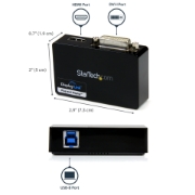 Picture of StarTech.com USB 3.0 to HDMI / DVI Adapter - 2048x1152