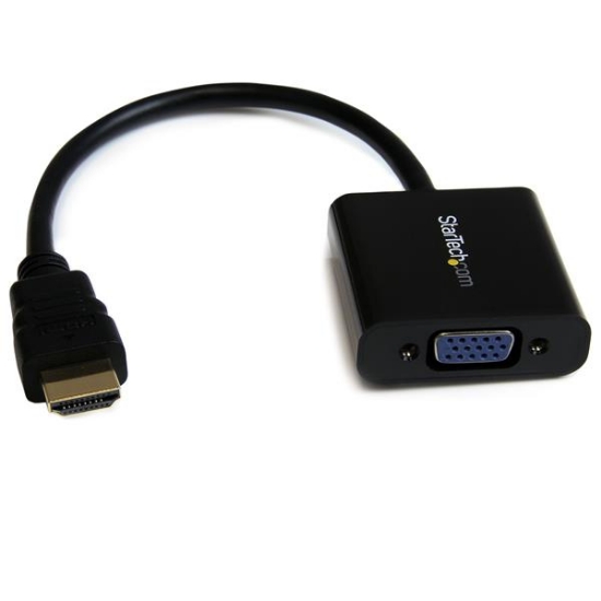 Picture of StarTech.com HDMI to VGA Adapter Converter for Desktop PC / Laptop / Ultrabook - 1920x1080