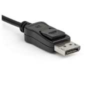 Picture of StarTech.com DisplayPort to HDMI Adapter - 4K 60Hz Active DP 1.4 to HDMI 2.0 Video Converter - DP to HDMI Monitor/TV/Display Cable Adapter Dongle - Latching DP Connector