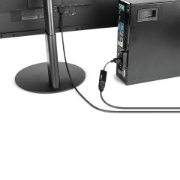 Picture of StarTech.com DisplayPort to HDMI Adapter - 4K 60Hz Active DP 1.4 to HDMI 2.0 Video Converter - DP to HDMI Monitor/TV/Display Cable Adapter Dongle - Latching DP Connector