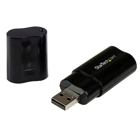 Picture of StarTech.com USB Stereo Audio Adapter External Sound Card
