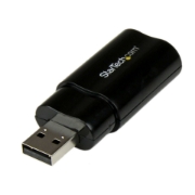 Picture of StarTech.com USB Stereo Audio Adapter External Sound Card