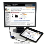 Picture of StarTech.com Micro HDMI to VGA Adapter Converter for Smartphones / Ultrabook / Tablet - 1920x1080