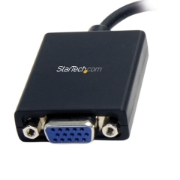 Picture of StarTech.com Mini DisplayPort to VGA Adapter - Active Mini DP to VGA Converter - 1080p Video - VESA Certified - mDP or Thunderbolt 1/2 Mac/PC to VGA Monitor/Display - mDP 1.2 to VGA Dongle