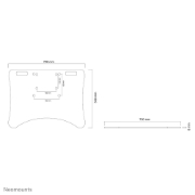 Picture of Neomounts PLASMA-M2500FPLATE Floor plate