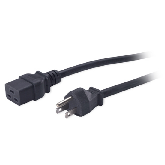 Picture of APC Pwr Cord, 15A, 100-120V, C19 to 5-15 Black 2.5 m