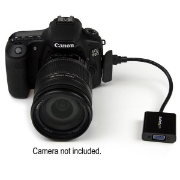 Picture of StarTech.com Mini HDMI to VGA Adapter Converter for Digital Still Camera / Video Camera - 1920x1080