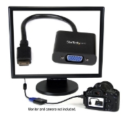 Picture of StarTech.com Mini HDMI to VGA Adapter Converter for Digital Still Camera / Video Camera - 1920x1080