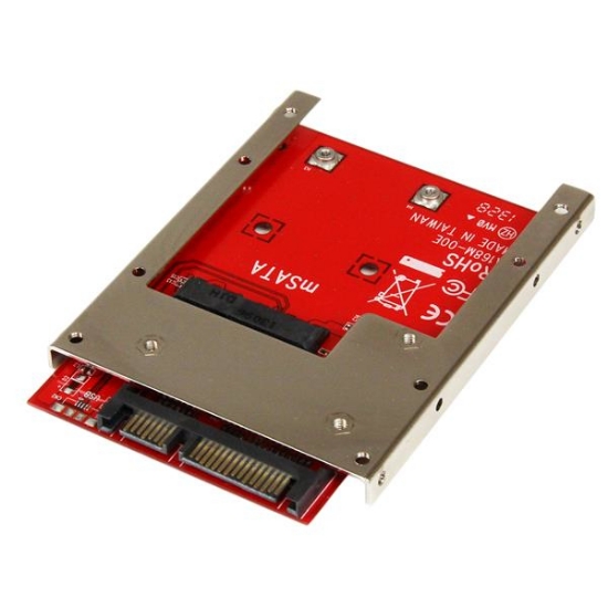 Picture of StarTech.com mSATA SSD to 2.5in SATA Adapter Converter