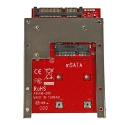 Picture of StarTech.com mSATA SSD to 2.5in SATA Adapter Converter