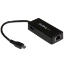 Picture of StarTech.com USB-C to Gigabit Network Adapter with Extra USB 3.0 Port