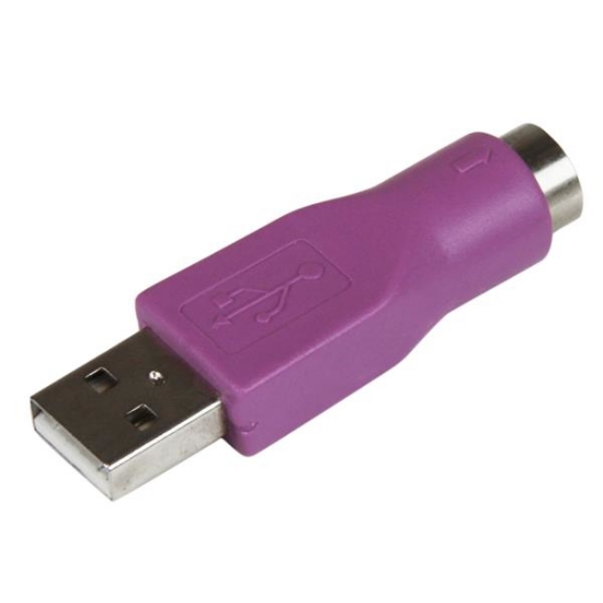 Picture of StarTech.com Replacement PS/2 Keyboard to USB Adapter - F/M