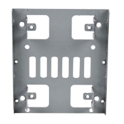 Picture of StarTech.com Dual 2.5" to 3.5" HDD Bracket for SATA Hard Drives - 2 Drive 2.5" to 3.5" Bracket for Mounting Bay